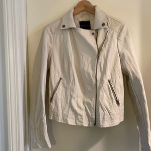 Vegan leather jacket